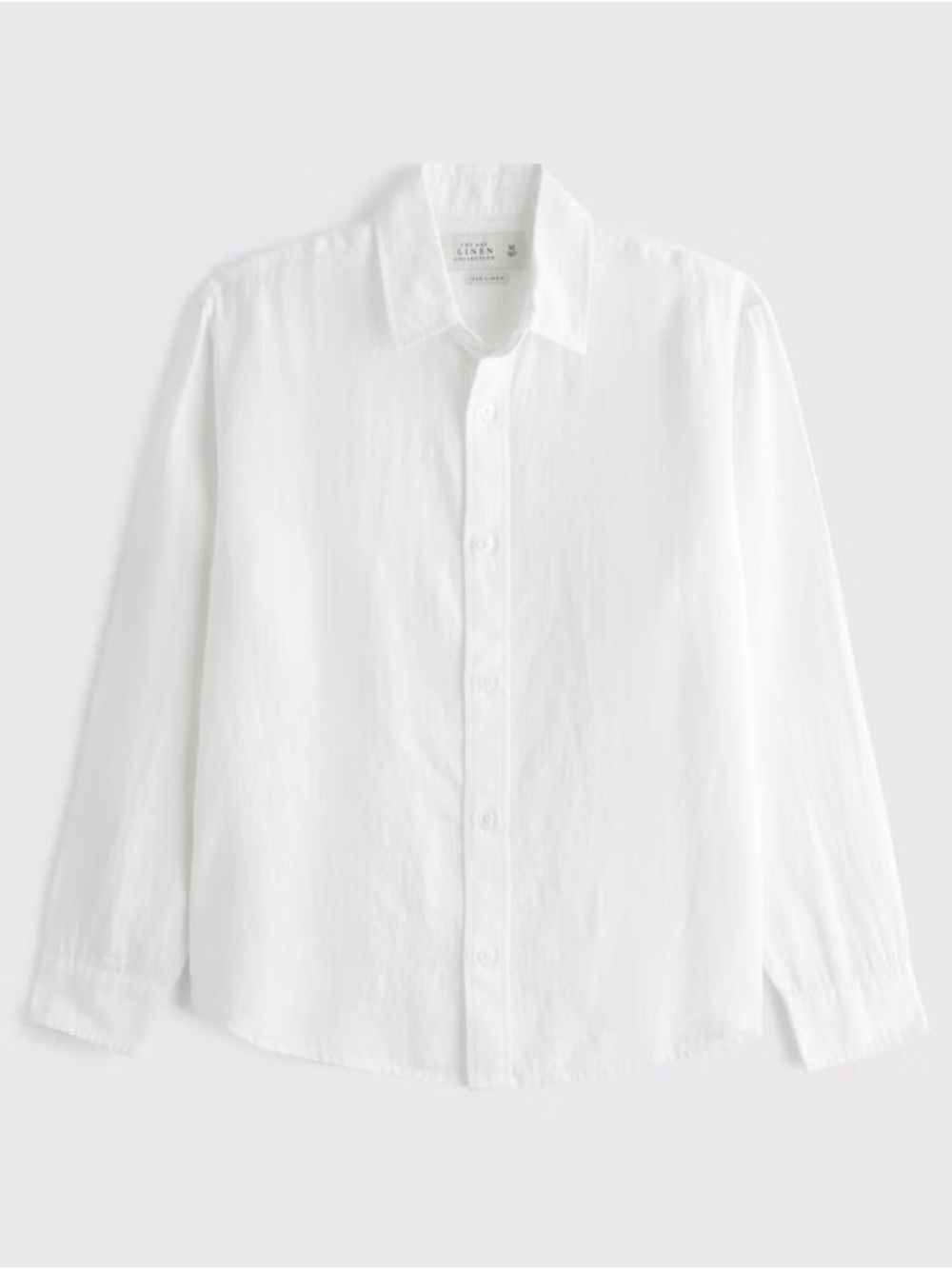 100% Linen Button-Up Shirt